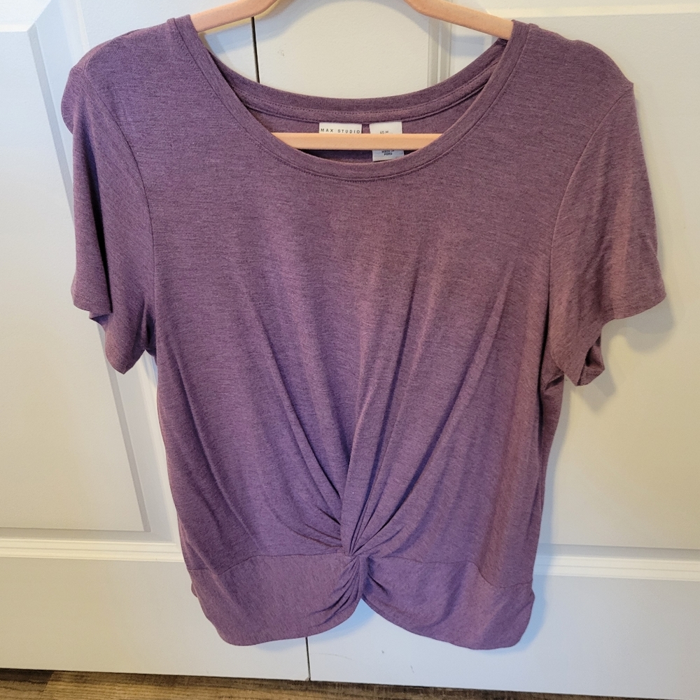 Purple shirt